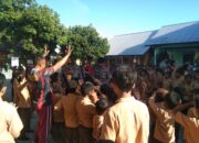 Satuan Sampta Polres Sumbawa Barat Goes To School