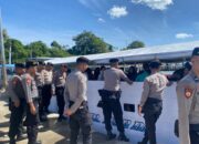 Jamin Kondusifitas Wilayah, Samapta Polres Sumbawa Patroli Sasar Sejumlah Obyek Vital