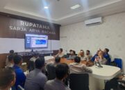 Jelang WWF ke-10 di Bali Polres Lombok Utara Gelar Latpraops Secara Virtual