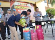 Polres Bima Kota Polda NTB Tangkap 1 Orang Pelaku Pengoplos Gas Subsidi