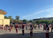 Olahraga Rutin Polres Bima Kota untuk Wujudkan Tugas Polri yang Prima