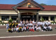 Wakapolres Sumbawa Barat Lepas Atlet INKANAS di Mapolres Sumbawa Barat