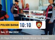 Wujudkan Kamtibmas Kondusif, Polsek Bayan Intensifkan KRYD