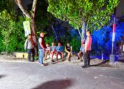 Patroli Rutin Polres Loteng Antisipasi Kenakalan Remaja Pada Malam Hari.