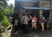 Polsek Sumbawa Lakukan Pengecekan Dan Olah TKP Kebakaran Rumah Di Lempeh