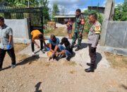 3 Pilar Kamtibmas Kelurahan Brangbiji Bersinergi Dampingi Pelaksanaan Vaksinasi Rabies