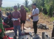 Dua PCX Adu Jangkrik, Polsek Bayan Lakukan Olah TKP