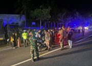 Patroli Gabungan Polres Bima Kota dan Kodim 1608/Bima Ciptakan Malam yang Aman