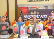 Edarkan Narkotika di KLU, Lima Pelaku Terduga di Bekuk Satuan Res Narkoba Polres Lombok Utara