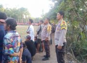 Polsek Bayan Berikan Pengamanan Turnamen Sepak Bola Baban Kuta Cup 1 di Lombok Utara