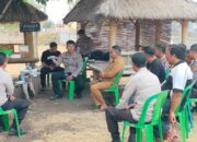 Satuan Samapta Polres Bima di Kerahkan Pengamanan Kedatangan Jamaah Haji di Masjid Agung Kabupaten Bima