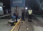 Polsek Kawasan Pelabuhan Laut Bima Patroli Rutin di Areal Dermaga Palabuhan Laut Bima