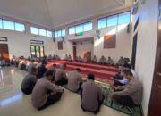 Binrohtal Personil Beragama Islam di Masjid Jabal Qubis Polres Bima Kota