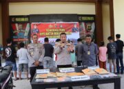 Polres Bima Kota Jaring 11 Tersangka Pengedar dan Pengguna Narkoba pada Operasi Antik Rinjani 2024