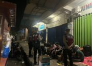 Sat Samapta Polres Bima Kota Patroli Jalan Kaki, Ingatkan Warga untuk Selalu Jaga Kamtibmas