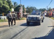 Polres Sumbawa Barat Berikan Pengamanan Kegiatan Pawai Ta’aruf MTQ XX Kabupaten Sumbawa Barat di Kecamatan Brang Rea