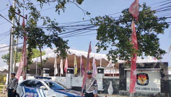 Menjelang Pemilukada, Polres Lombok Barat Lakukan Patroli Strategis