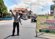 Langkah Polres Lombok Barat: Penyekatan Arus Lalu Lintas Akibat Perbaikan Jembatan Vital