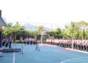 Manfaatkan Digitalisasi, Kapolres Lombok Utara Pimpin Apel Secara Virtual Dengan Polsek Jajaran