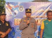 Kapolsek Seteluk Hadiri Penutupan Turnamen Sepak Bola Dini Desa Seran