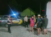 Patroli Malam Polsek Kuripan: Jaga Keamanan dan Antisipasi Kriminalitas