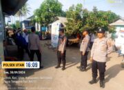 Pastikan Aman, Polsek Utan Lakukan Pengamanan Kampanye Di Wilayah Hukumnya