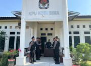 Tingkatkan Keamanan Menjelang Pilkada, Satgas Preventif Polres Bima Kota Patroli ke Kantor KPU dan Bawaslu