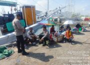 Polsek Kawasan Pelabuhan Laut Bima Laksanakan Patroli Rutin di Areal Dermaga Pelabuhan Laut Bima