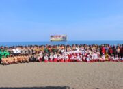 Kapolres Lombok Utara dan TNI Bersinergi Jaga Ekosistem Laut di HUT TNI ke-79