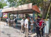 Personel Unit Patroli Samapta Polres Sumbawa Laksanakan Patroli Pulang Sekolah