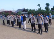Tingkatkan Kewaspadaan dan Kepekaan dalam Pengamanan Kampanye Pilkada 2024, Karendal Ops Polres Sumbawa Barat Berikan Arahan kepada Anggota