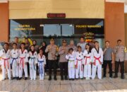 Kapolres Sumbawa Beri Dukungan Putra-putri Polri Yang Akan Ikuti Kejuaraan Taekwondo