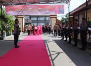 Kapolda NTB Disambut Jajar Kehormatan dan Tari Wura Bongi Monca dalam Kunjungan Kerja di Mako Polres Bima Kota