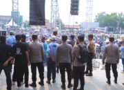 Polres Sumbawa Barat Lakukan Pengamanan Kampanye Akbar Hari ke-3