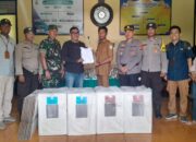 Polsek Seteluk Berikan Pengamanan Melekat Pendistribusian Logistik Pilkada di Sejumlah  Desa di Kecamatan Seteluk
