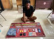 Mencoba Melarikan Diri, Seorang Pengedar Sabu Akhirnya Dibekuk Sat Resnarkoba Polres Sumbawa Barat