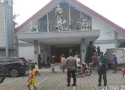 Personel Pos Pam Raba OPS Lilin Rinjani 2024 Laksanakan Patroli di Gereja Santo Yusuf