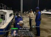 Cuaca Buruk, Sat Polair Himbauan Agar Tidak Melakukan Aktifitas Malam Hari kepada Pemilik Jasa Penyebrangan