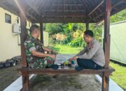 Coffee morning, Momentum jalin sinergitas dan kerja sama TNI dan Polri.