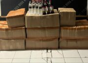 Tim Opsnal Sat Resnarkoba Polres Bima Kota Gerebek Peredaran Miras, Sita 483 Botol Arak Bali