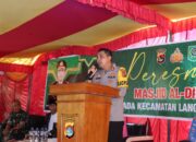 Kapolres Bima Kota AKBP Didik Putra Kuncoro, S.I.K., M.Si., Resmikan Masjid Al-Dinara di Pondok Pesantren Al Qalam Desa Waworada