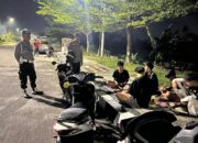 Patroli Blue Light Polsek Kuripan: Cegah Kriminalitas di Jalur Vital