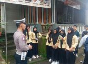 Sat Lantas Goes to School Edukasi Pelajar Tertib Berlalu Lintas