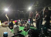 Sat Samapta Polres Bima Kota Laksanakan Patroli Blue Light di Taman Amahami dan Pelabuhan Laut Bima