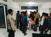 Salah Perhitungan Saat Nyalip, Kedua Sepeda Motor Saling Senggol