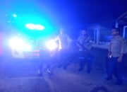Polsek Rasanae Barat Gelar Patroli Blue Light Rutin untuk Cegah Gangguan Kamtibmas