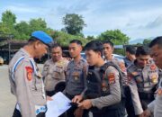 Wakapolres Bima Kota Pimpin Kegiatan Gaktibplin, Pastikan Kesiapan dan Kedisiplinan Personil