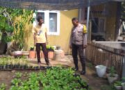 Bhabinkamtibmas Kelurahan Na’e Kontrol Tanaman Pangan dalam Rangka Mendukung Ketahanan Pangan Nasional
