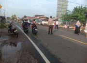 Polsek Gangga Laksanakan Kegiatan Rawan Pagi di Depan Pasar Gondang