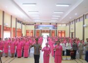 Bhayangkari Cabang Lombok Utara Gelar Pertemuan Rutin, Dukung Program Ketahanan Pangan Melalui P2L